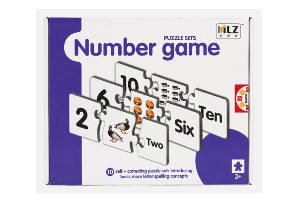 Number Game Educational Puzzle Set 99010 - 1