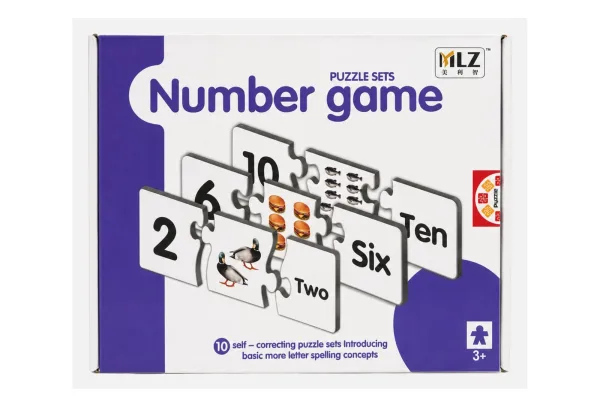 Number Game Educational Puzzle Set 99010 - 1
