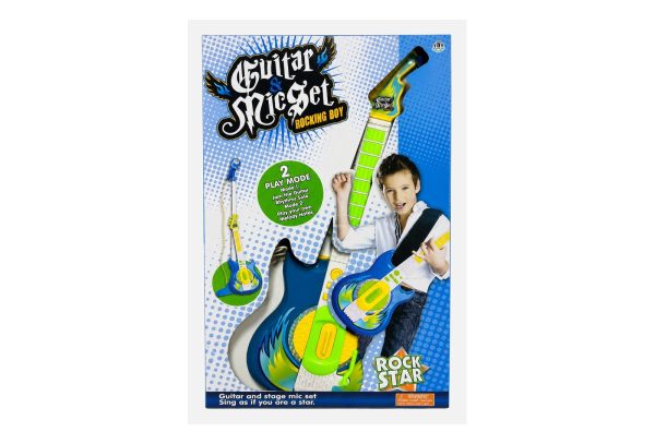 Guitar & Mic Set – Rocking Boy - 1