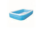Deluxe Blue Inflatable Family Pool - 2