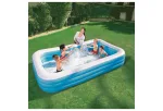 Deluxe Blue Inflatable Family Pool - 3