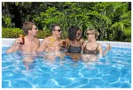 Power Steel™ Rectangular Frame Pool Set - 8
