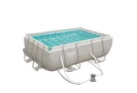 Power Steel™ Rectangular Frame Pool Set - 1