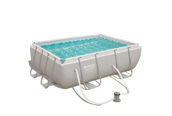 Power Steel™ Rectangular Frame Pool Set - 1