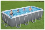 Power Steel™ Rectangular Frame Pool Set - 4