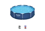 Steel Pro™ Round Above Ground Pool Set - 7
