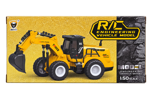 Remote Control Engineering Vehicle – Yellow Loader - 1