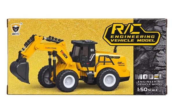 Remote Control Engineering Vehicle – Yellow Loader - 1
