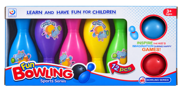 Kids Bowling Set – Blue