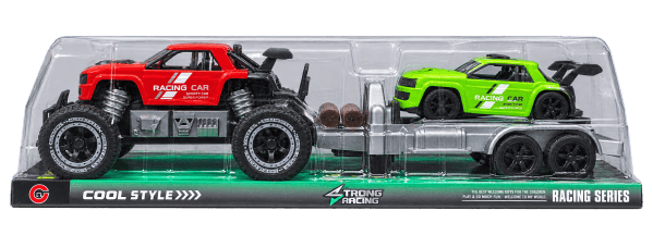 Car Transport Trailer Toy - 1