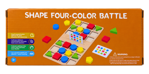Shape Four-Color Battle Game