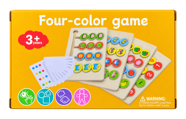 Four-Color Board Game