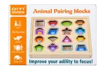 Animal Pairing Blocks Wooden Matching Board - 3