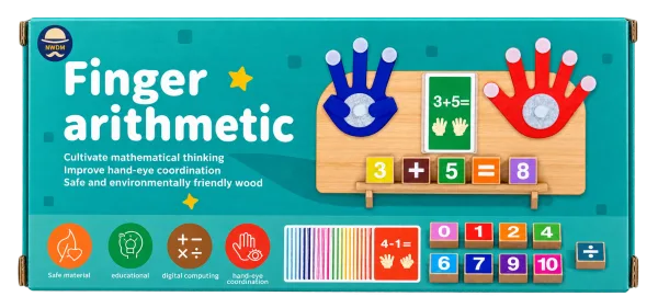 Finger Arithmetic Math Learning Board - 1
