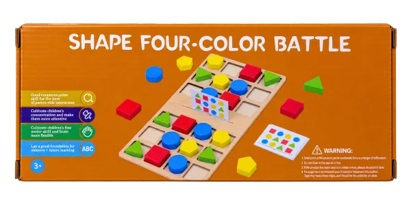 Shape Four-Color Battle Strategy Game - 1
