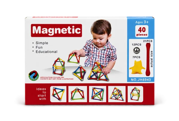 Magnetic 3D Construction Set JH8943 - image 1
