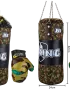 Boxing Bag & Gloves Set
