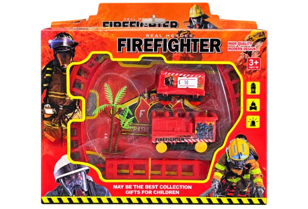 Firefighter Rescue Vehicle Playset - 1