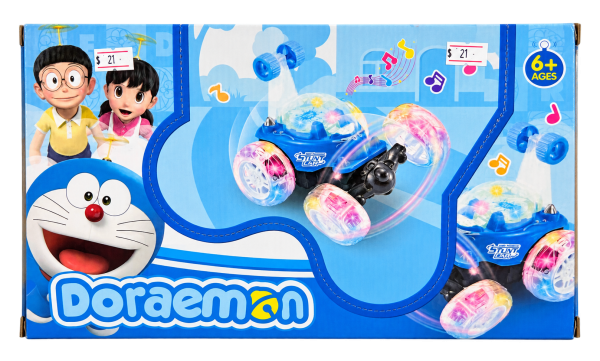 Doraemon-Themed Musical Stunt Car - 1