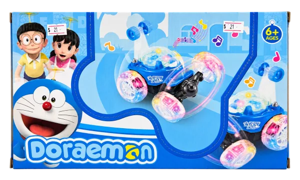 Doraemon-Themed Musical Stunt Car - 1