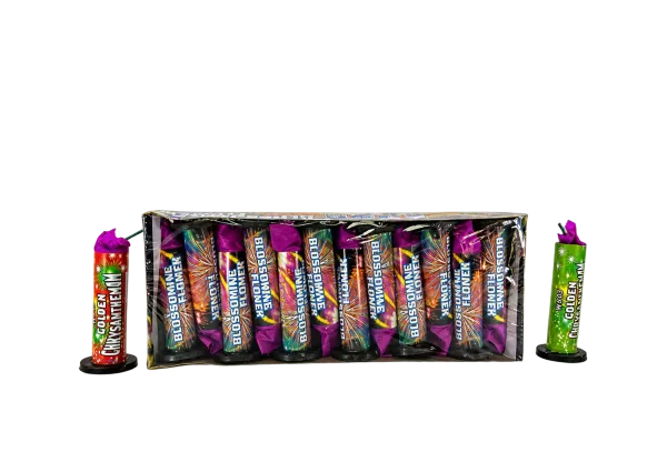 Blossom Flower Fireworks Tube Pack