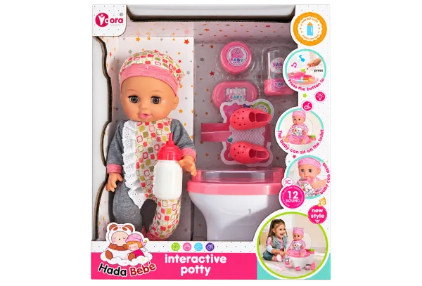 Interactive Potty Baby Doll - image 1