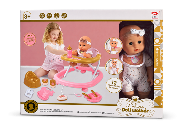 Deluxe Doll Walker Set - image 1