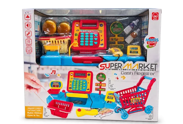 Supermarket Cash Register Play Set - image 1