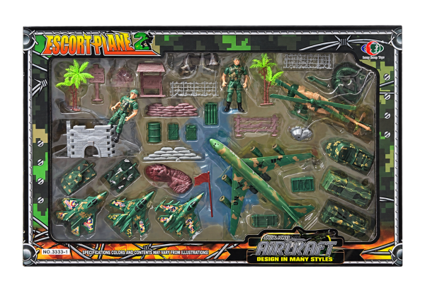 Aircraft Mission Military Set
