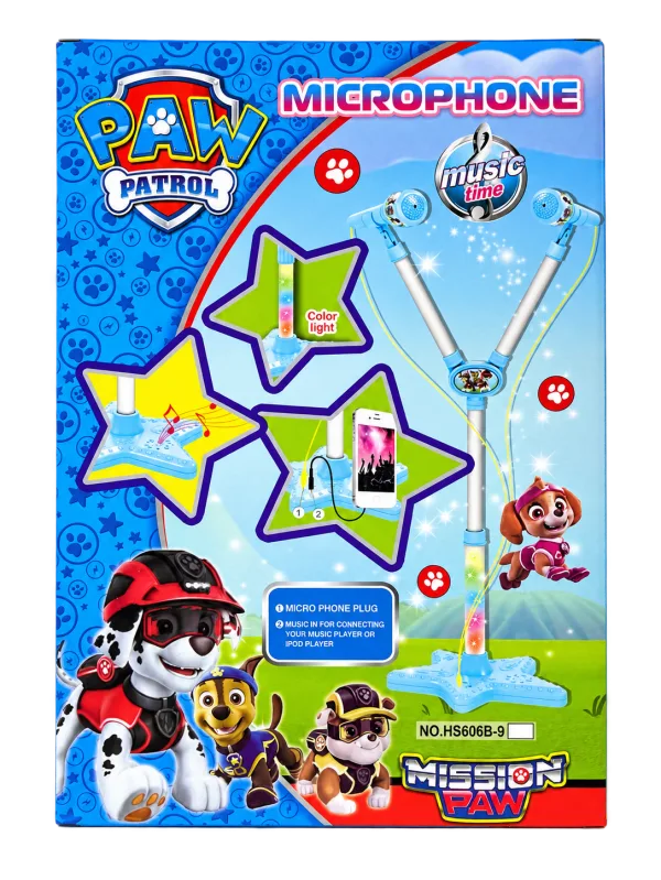 Paw Patrol Microphone front