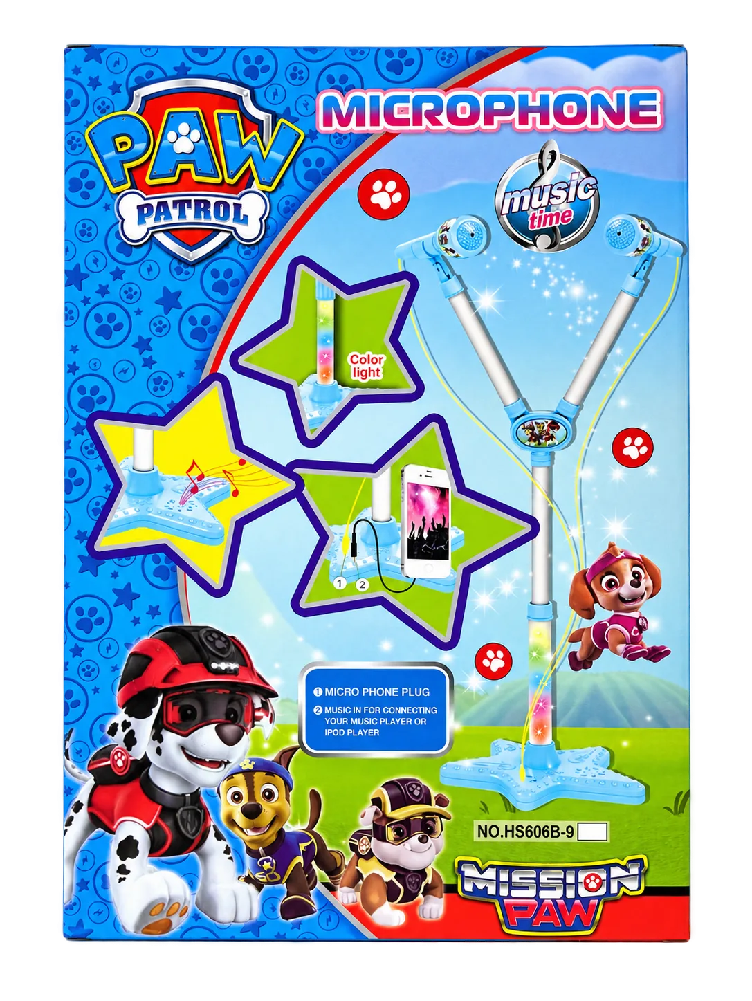 Paw Patrol Microphone front Paw Patrol Microphone front