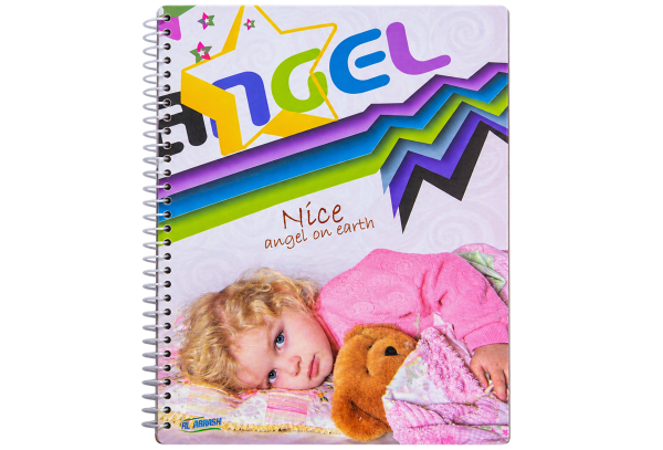 Angel Spiral Notebook