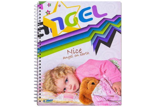Angel Spiral Notebook