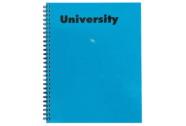 University Spiral Notebook - Sky Blue