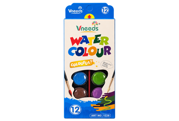 Vneeds Water Colour Set - 12 Colours