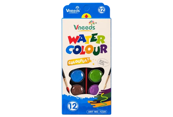Vneeds Water Colour Set - 12 Colours