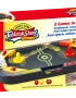 2-in-1 Table Hockey & Soccer Game