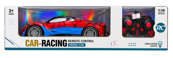 Spider-Man Graphic R/C Racing Car 1:16 - 1