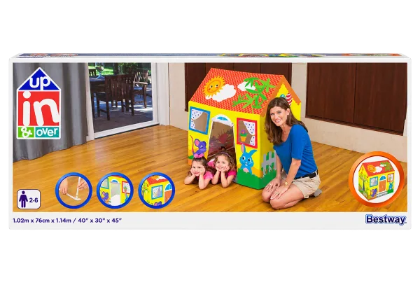 Bestway Up In & Over Play House Tent - 1