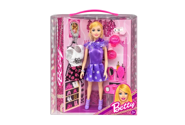 Betty Fashion Doll Set front