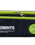 Boarding Double-Zip Pencil Case – Black & Green - 1