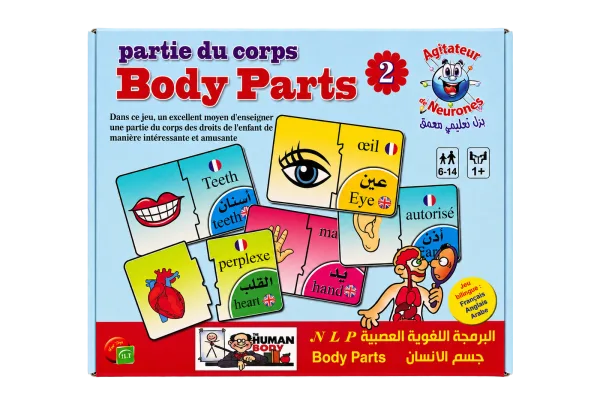 Body Parts Educational Learning Set M-80024 - front