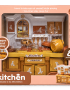 Brown kitchen playset 8CF12555 front