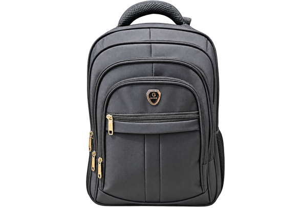 Dark Grey Multi-Pocket Backpack - 1