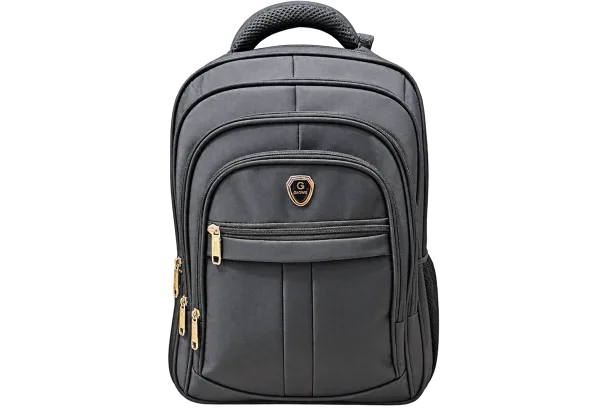 Dark Grey Multi-Pocket Backpack - 1