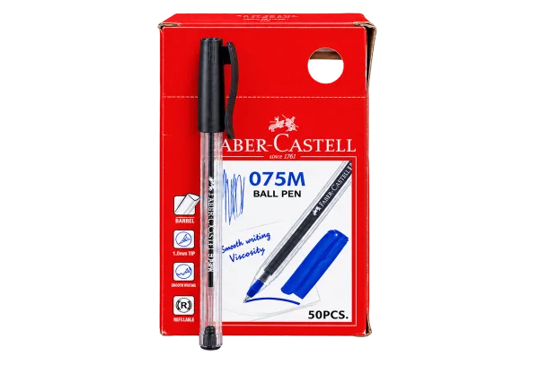 Faber-Castell 075M Ball Pen – Box of 50 - 1