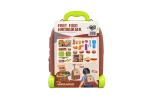 Fast Food Hamburger Backpack Play Set 4-in-1 - back