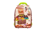 Fast Food Hamburger Backpack Play Set 4-in-1 - front
