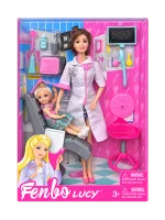 Fenbo Lucy Dentist Doll Set - Pink