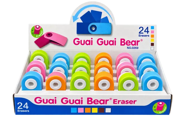 Guai Guai Bear Slide Eraser No.0269 - 1